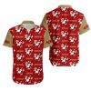 San Francisco 49ers Mickey Mickey and Flowers Hawaii Shirt and Shorts