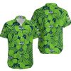 Seattle Seahawks Flower Hawaii Shirt and Shorts Summer Collection H97