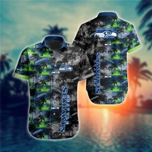 Seattle Seahawks Hawaiian Shirts flower gift for summer 2022