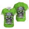 Seattle Seahawks Sugar Skull NFL Gift For Fan Hawaiian Graphic Print S