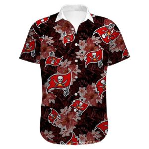 Tampa Bay Buccaneers Hawaiian Shirt flower summer 2022 gift for fans