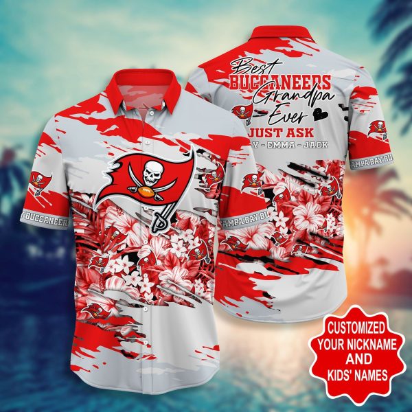 Tampa Bay Buccaneers -Pesonalized Hawaii Shirt NA22444