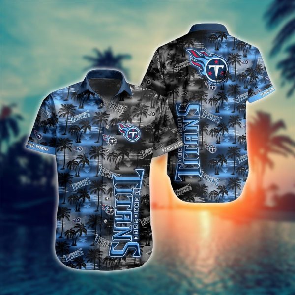 Tennessee Titans Hawaiian Shirt flower gift for summer 2022