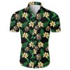 Vegas Golden Knights Hawaiian Shirt Tropical Flower summer