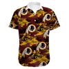 Washington Football Team Hawaiian Shirt flower summer 2022 gift for fans