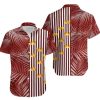 Washington Football Team Palm Leaves And Stripes NFL Gift For Fan Hawaii