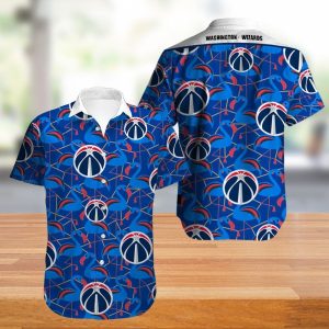 Washington Wizards Hawaiian Shirt Flower summer new design